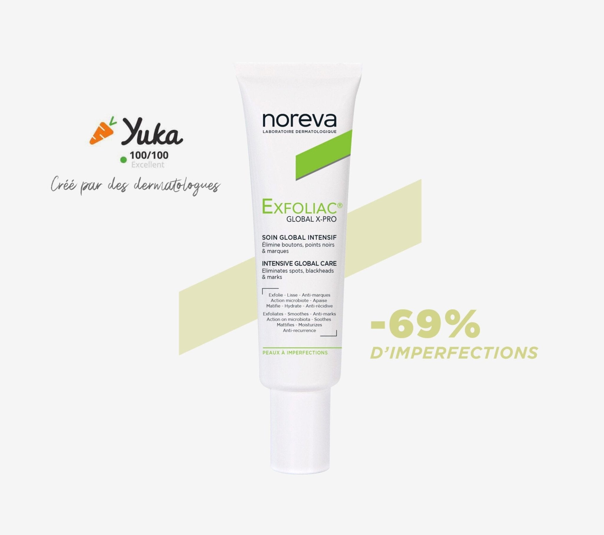 NOREVA GLOBAL X-PRO SOIN GLOBAL INTENSIF 30ML.
