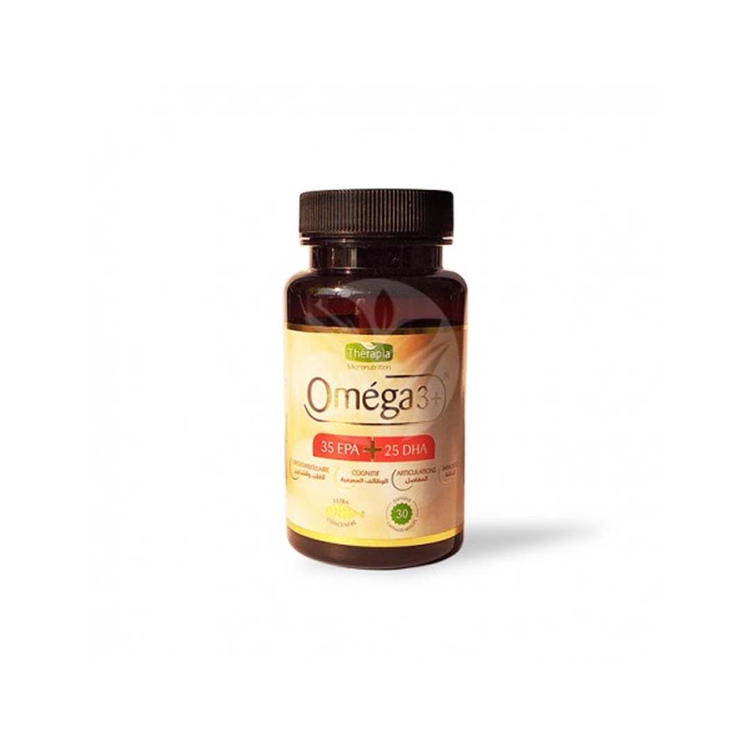 OMEGA 3+, BOITE DE 30 CAPSULES - THÉRAPIA