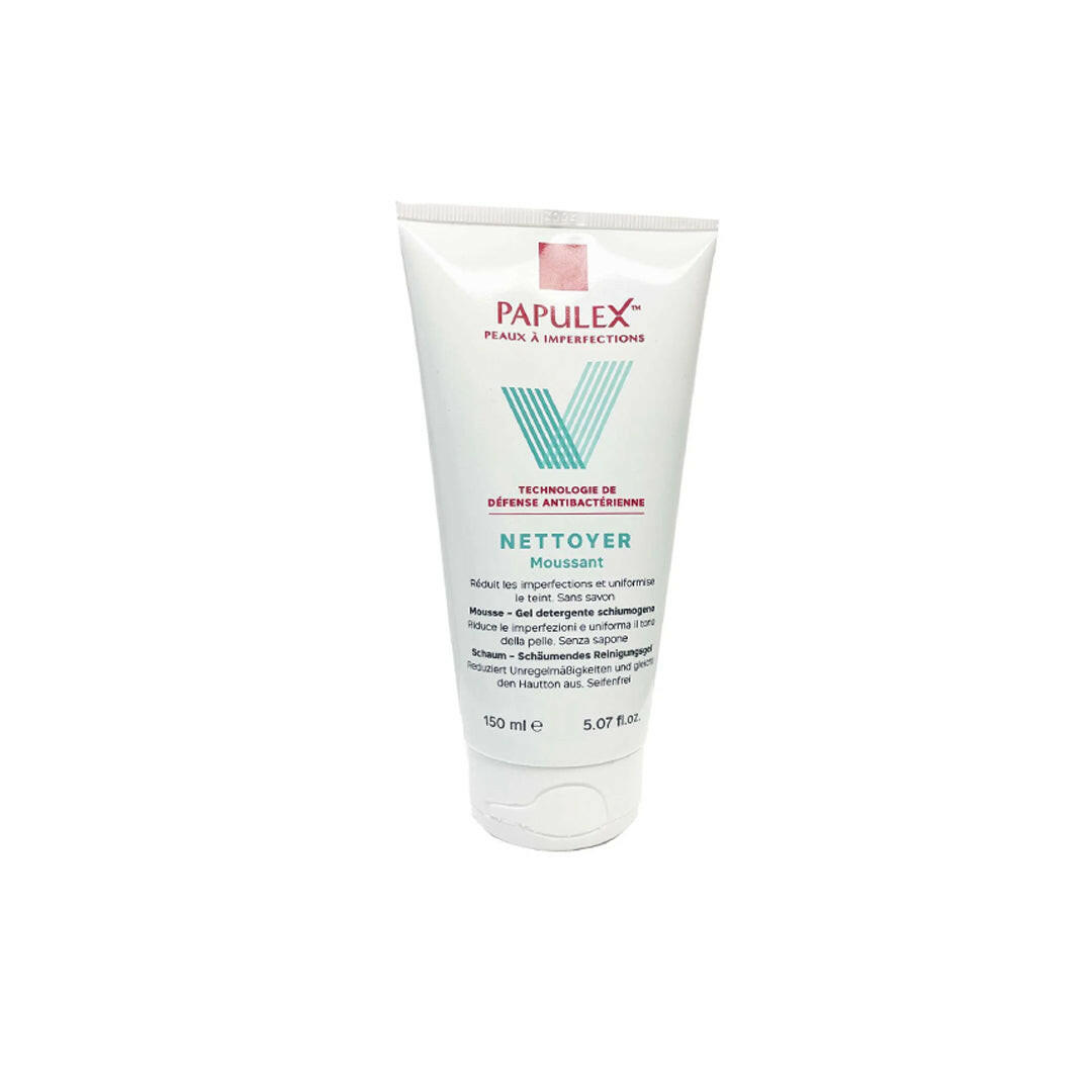 PAPULEX GEL NETTOYANT MOUSSANT 150ML.