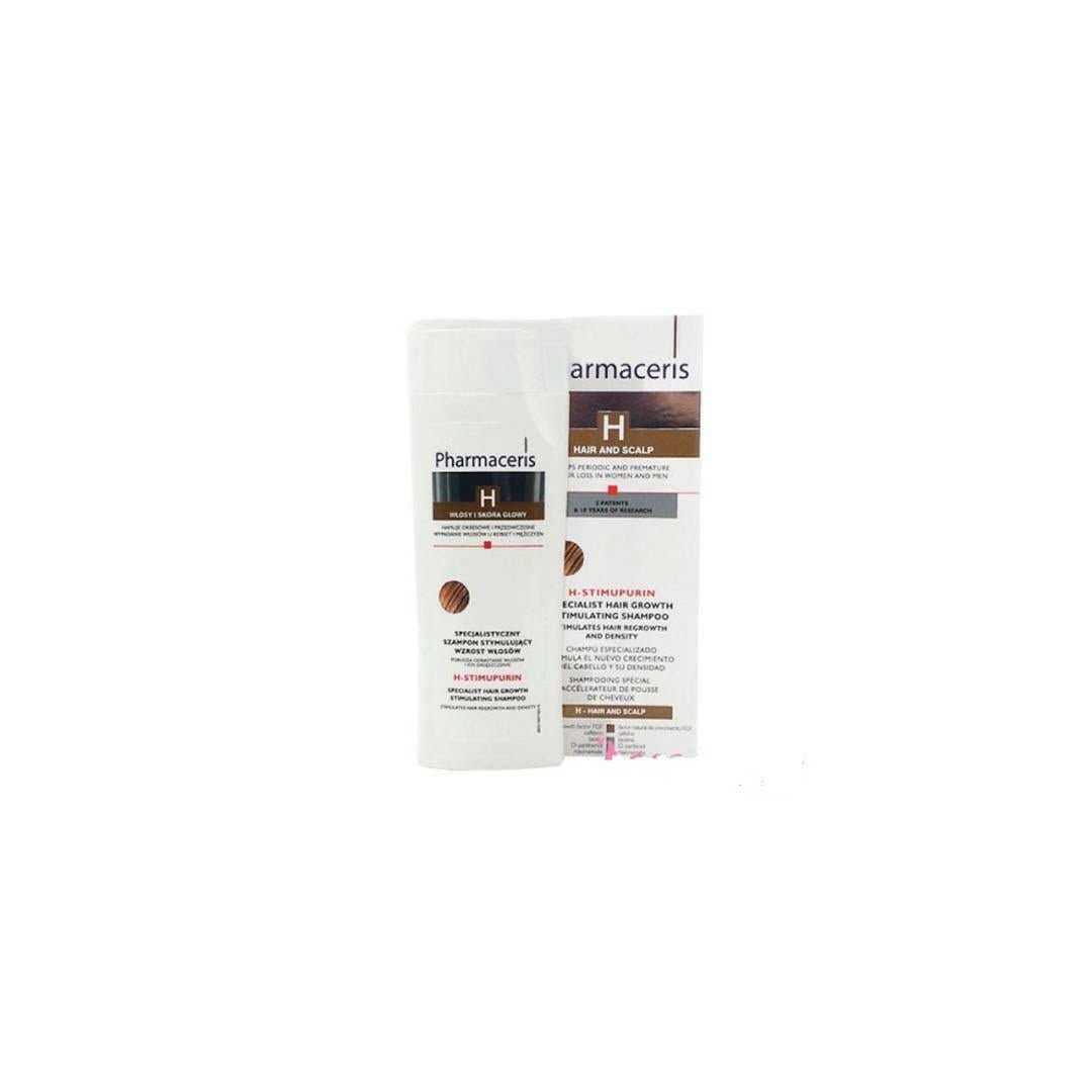 PHARMACERIS H-STIMUPURIN SHAMPOOING ACCELERATEUR DE POUSSE DE CHEVEUX 250 ML.