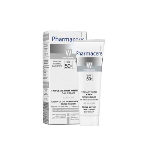 PHARMACERIS W TRIPLE ACTION CREME DE JOUR SPF50+, 30ML