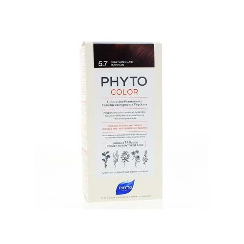 PHYTO PHYTOCOLOR 5.7 CHATAIN CLAIR MARRON