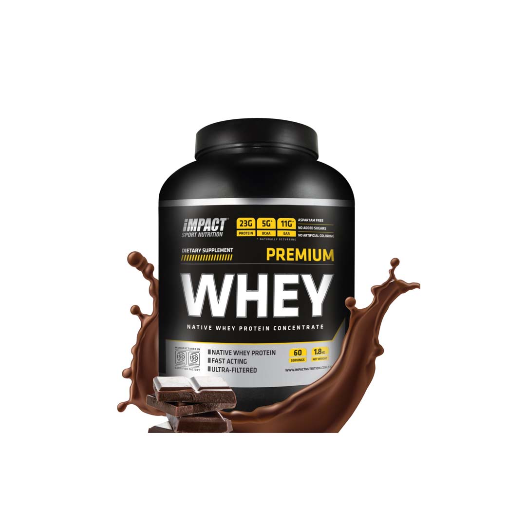 Premium Whey Pot de 1.8kg - Impact