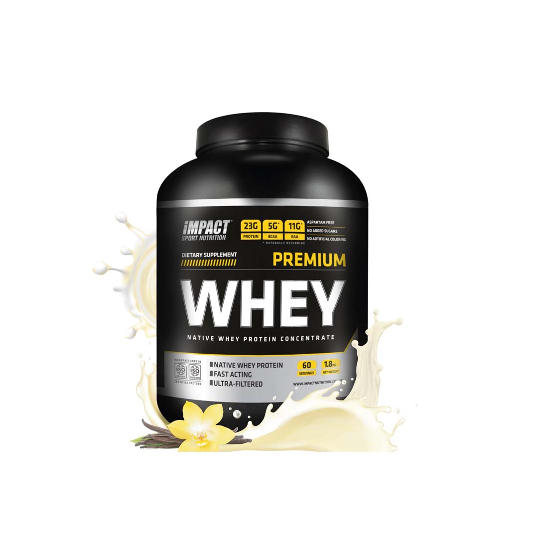 Premium Whey Pot de 1.8kg - Impact