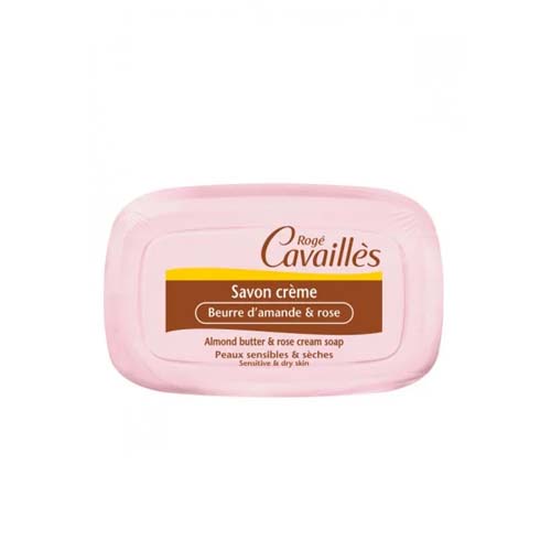 ROGE CAVAILLES SAVON CREME AMANDE & ROSE 115G.