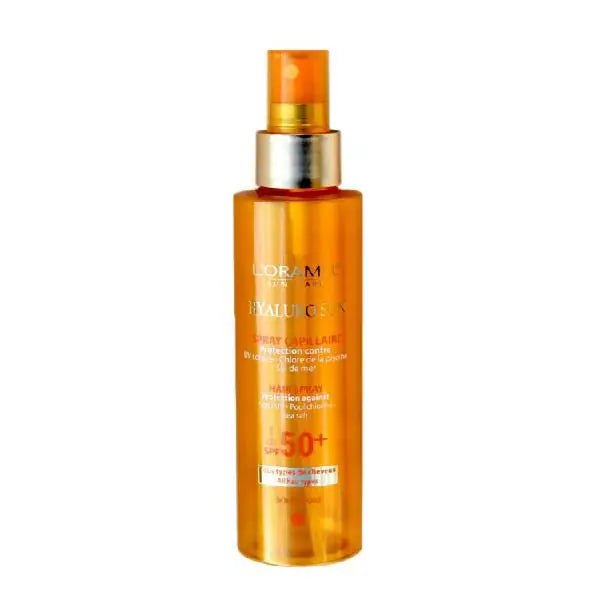 L'ORAMEL Hyalurosun Spray capillaire protecteur spf50+ 150ml.