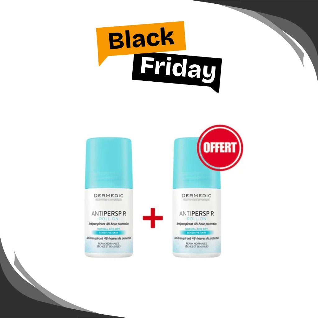 DERMEDIC Coffret Roll - On Anti - Transpirant 1+1 Offert - Protection 48h - La Grande Para