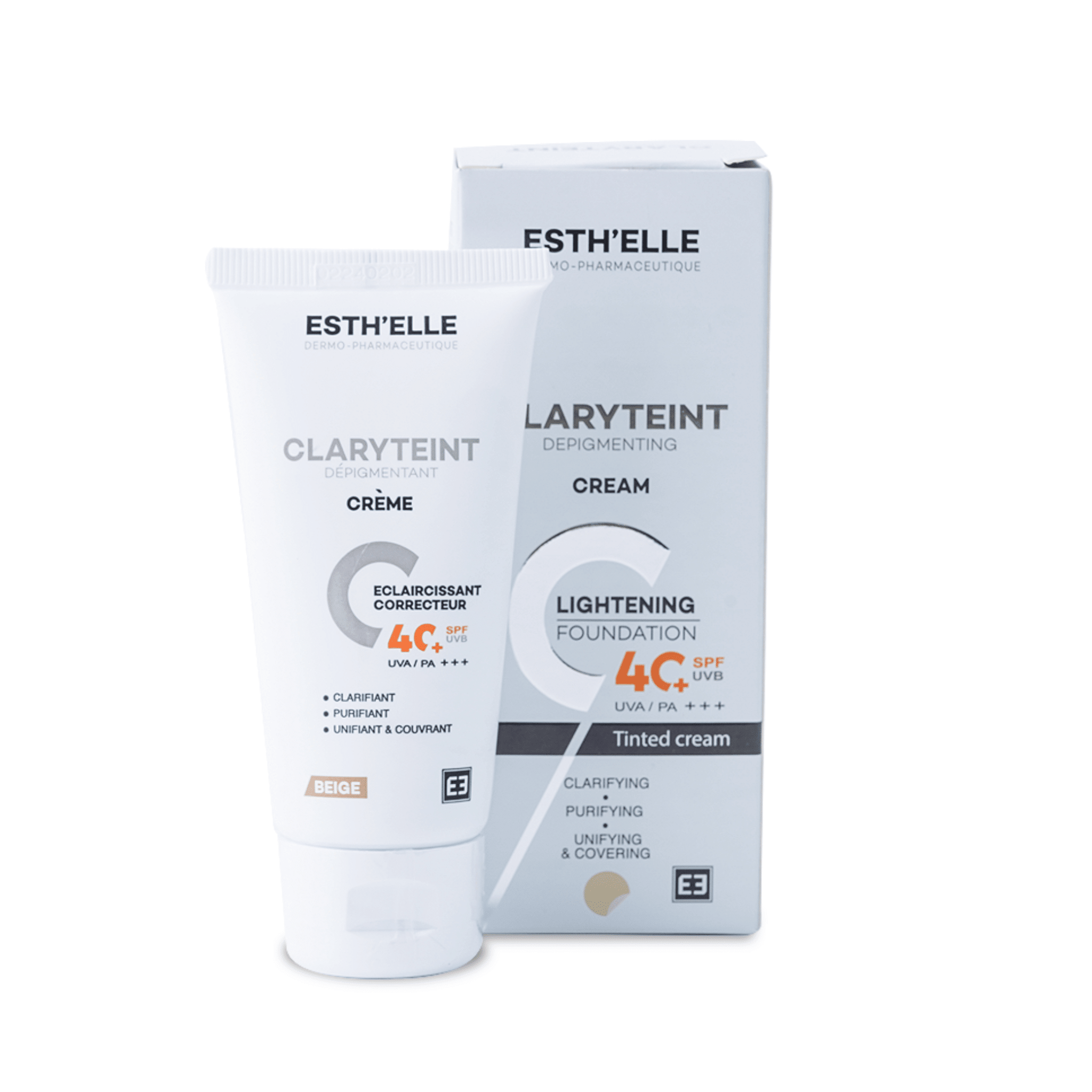 Esth'elle Claryteint Crème Teintée SPF40 50gr - La Grande Para