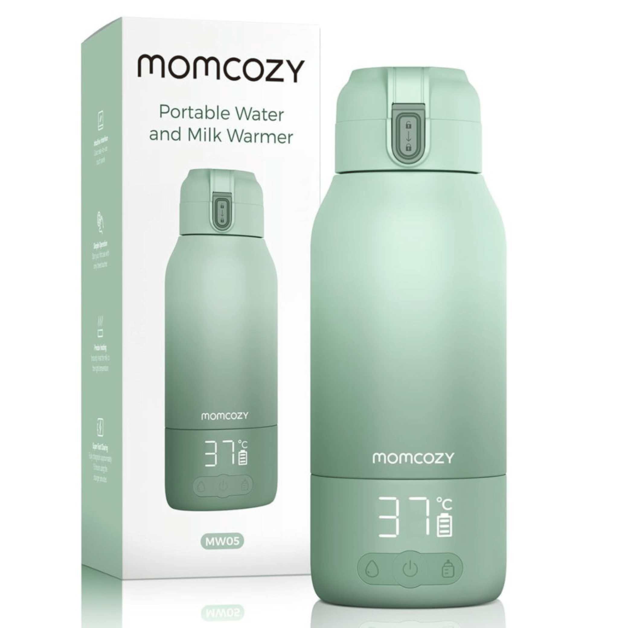Momcozy Chauffe Biberon Portable Sans Fils 500ml - La Grande Para