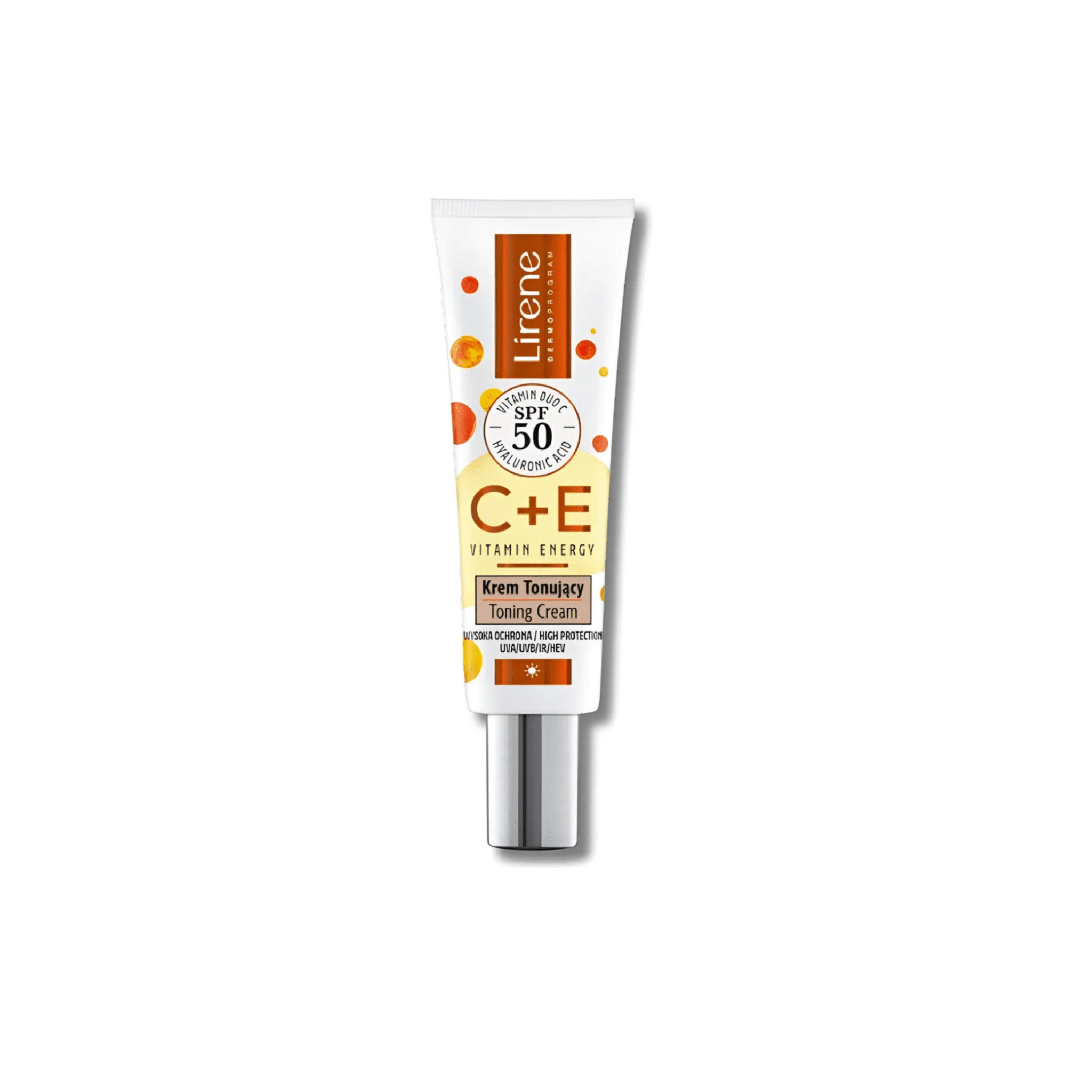 Lirene C+E Vitamin Energy Crème Teintée SPF50 30ml - La Grande Para