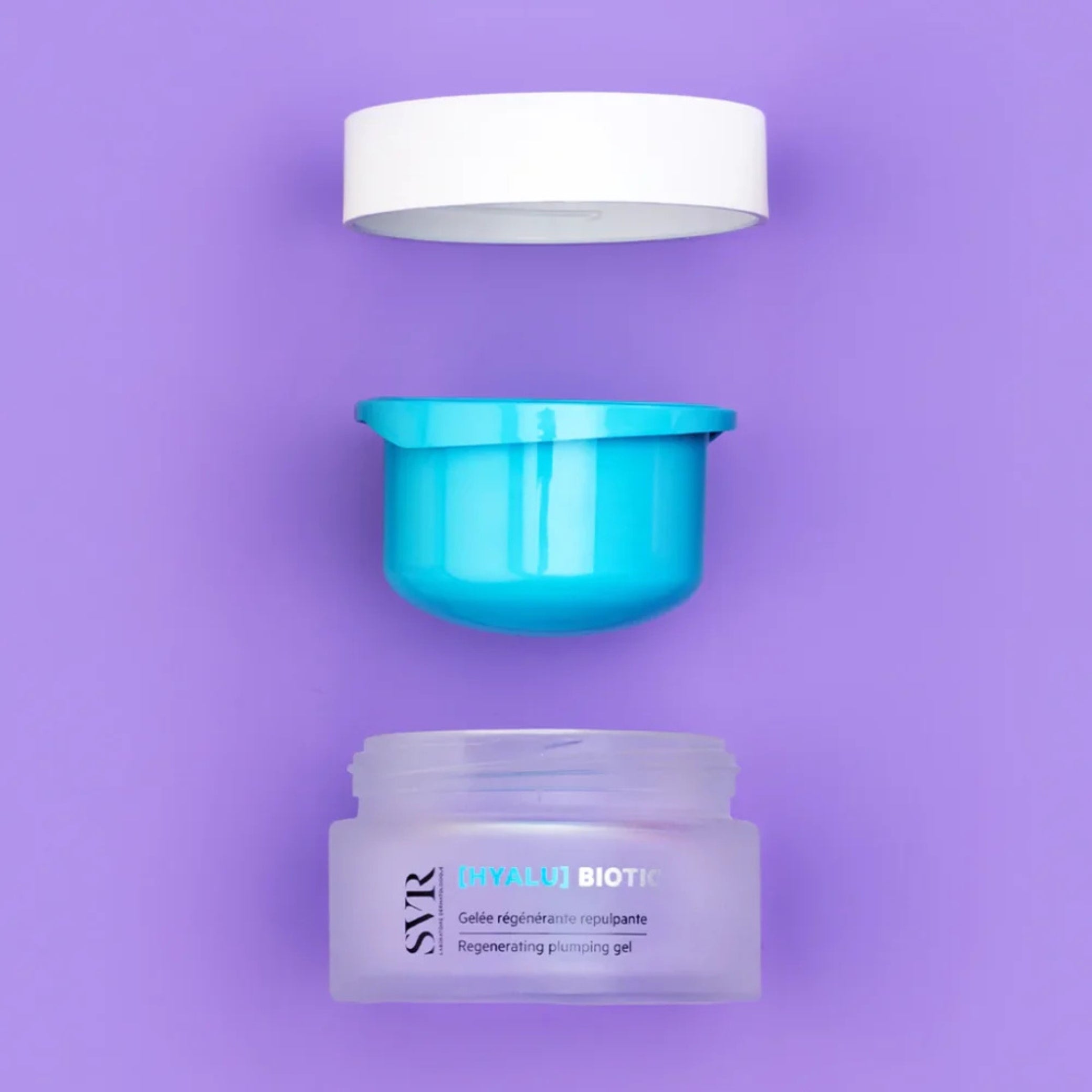 SVR [HYALU] BIOTIC Gelée Régénérante Repulpante Recharge 50ml - Acide Hyaluronique Éco - Recharge - La Grande Para