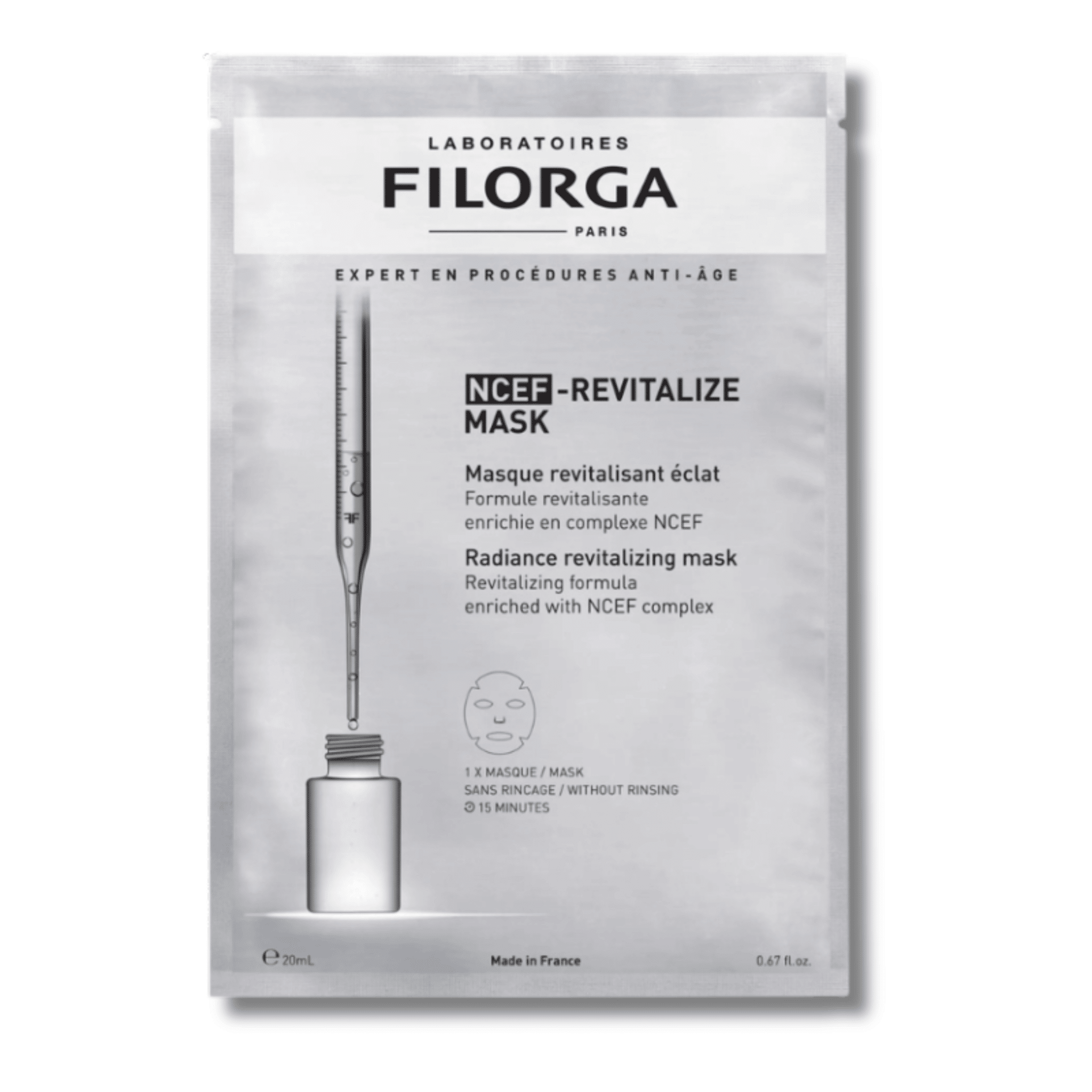 FILORGA NCEF - REVITALIZE MASK Masque Revitalisant Éclat 20ml - La Grande Para