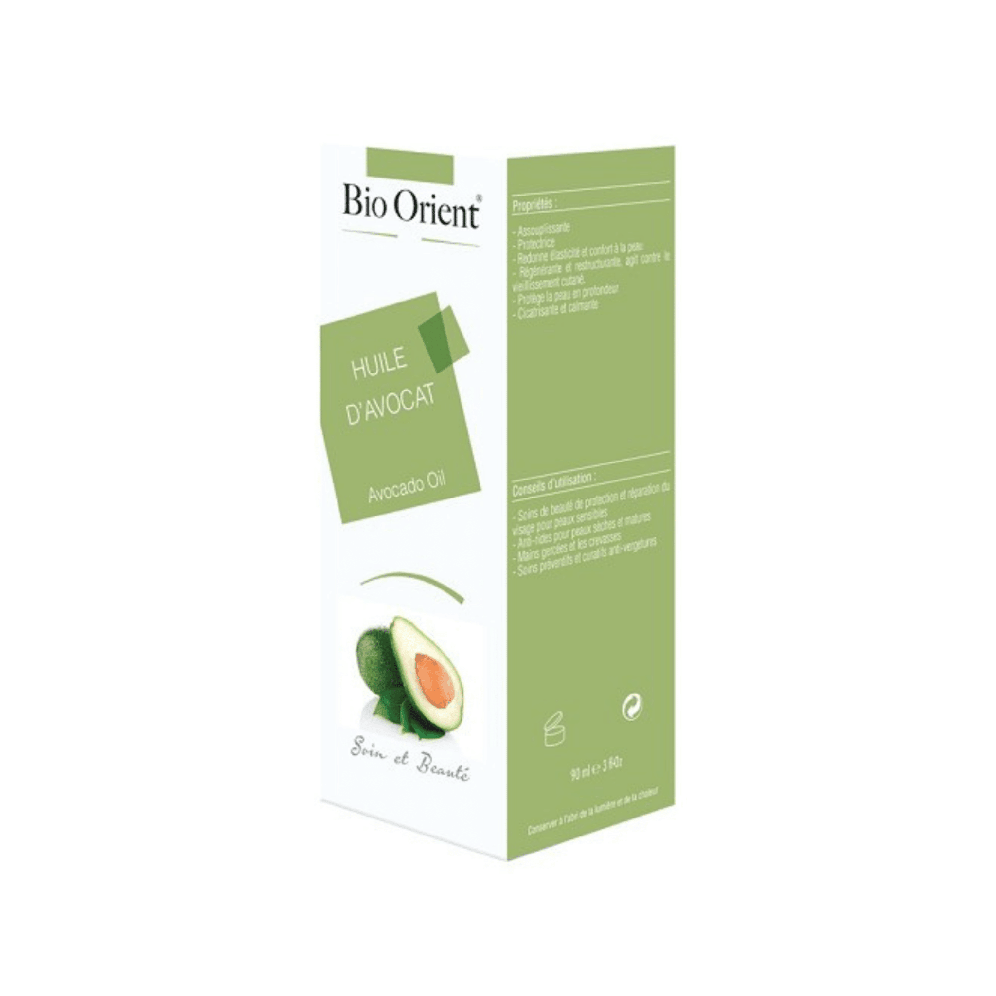 BIO ORIENT Huile d'Avocat 10ml - Cheveux Peau | Nourrissante Réparatrice - La Grande Para