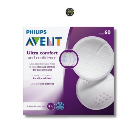 Philips Avent Coussinets D'allaitement Jetables 60 Pièces - Ultra - Absorbants | Anti - Fuites Jour Nuit - La Grande Para