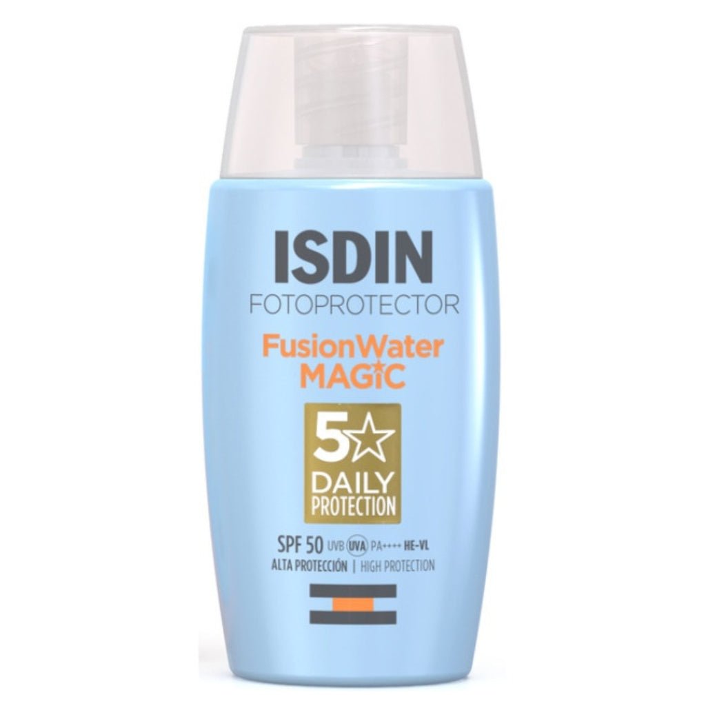 ISDIN Fusion Water Magic SPF50 50ml - Crème Solaire Visage Ultra - Légère Tunisie - La Grande Para