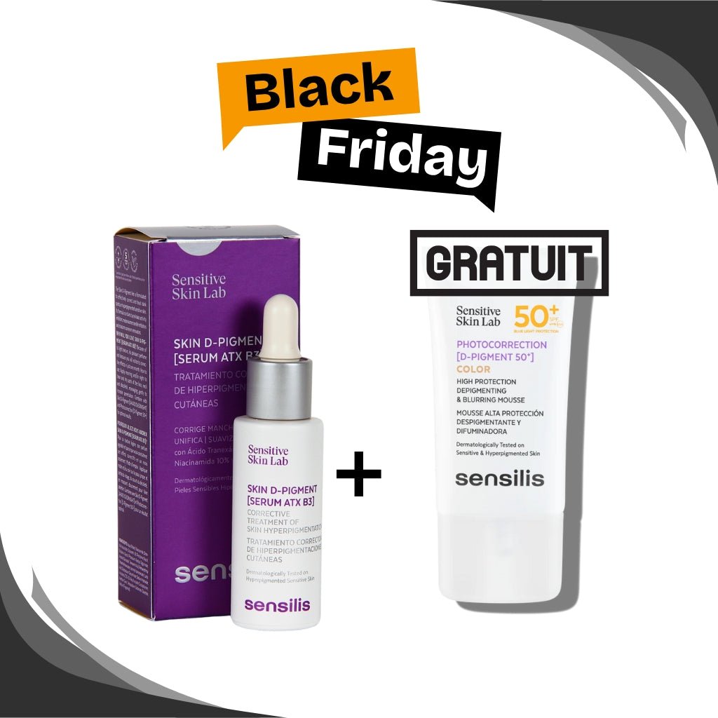 🔥 BLACK FRIDAY Sensilis Pack Sérum D - Pigment ATX B3 + Mousse Teintée SPF50+ GRATUITE | Anti - Taches Ultime - La Grande Para