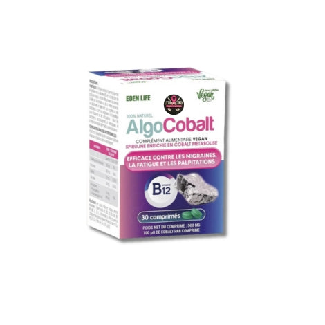 EDEN LIFE AlgoCobalt 30 Comprimes