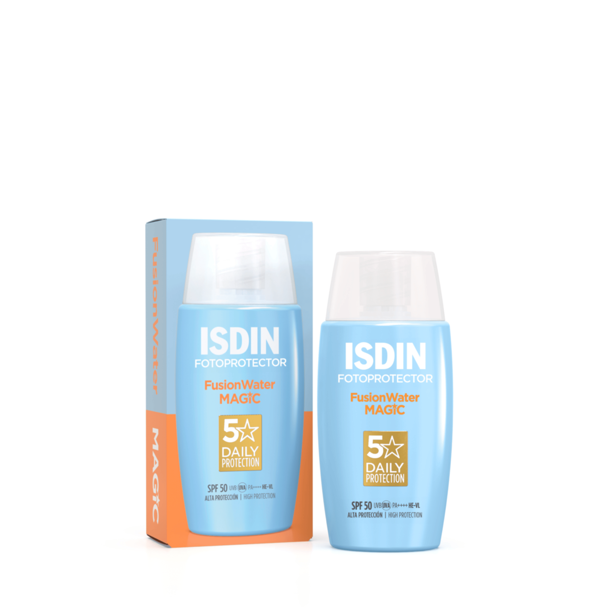 ISDIN Fusion Water Magic SPF50 50ml - Crème Solaire Visage Ultra - Légère Tunisie - La Grande Para