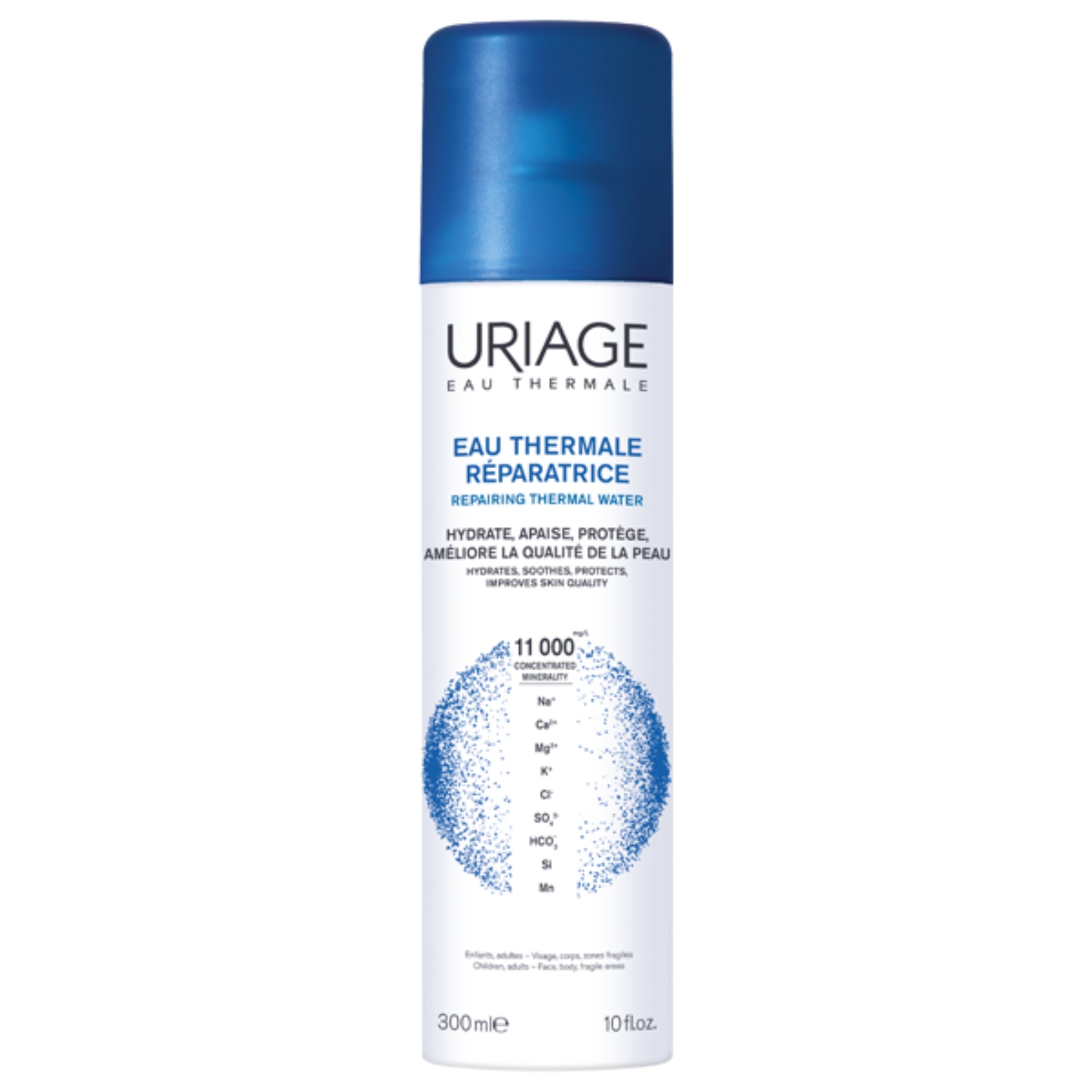 Uriage Eau Thermale 300ml - Spray Apaisant Hydratant Peaux Sensibles Isotonique Alpes - La Grande Para