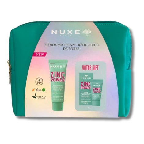 Nuxe Trousse Zinc Power - Fluide Matifiant 40ml + Sérum Anti - Imperfections 5ml Offert - La Grande Para