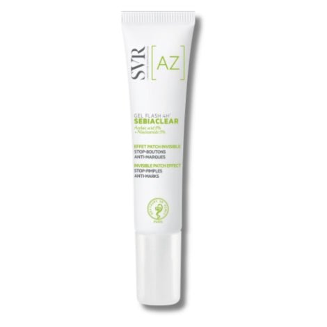 SVR Sebiaclear Gel Flash 4H 15ml - Effet Patch Invisible | Anti - Boutons Stop Imperfections - La Grande Para