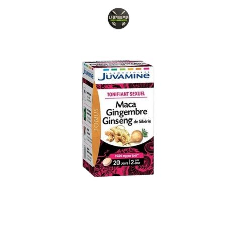 Maca Gingembre Ginseng de Sibérie - Énergie Vitalité Tonus | Trio Adaptogène - La Grande Para