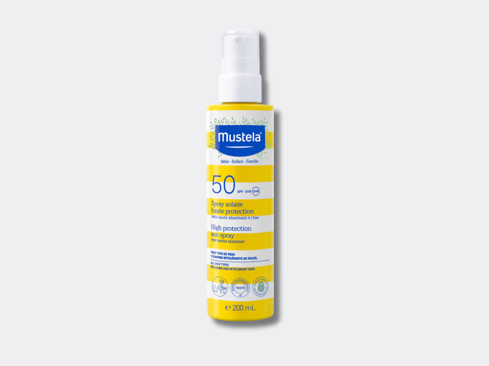 MUSTELA SPRAY SOLAIRE HAUTE PROTECTION SPF50 200ML 1