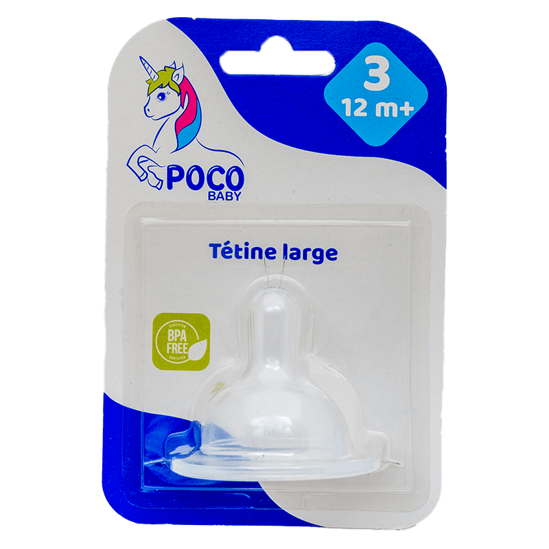 POCO BABY Tetine Large 3eme Age