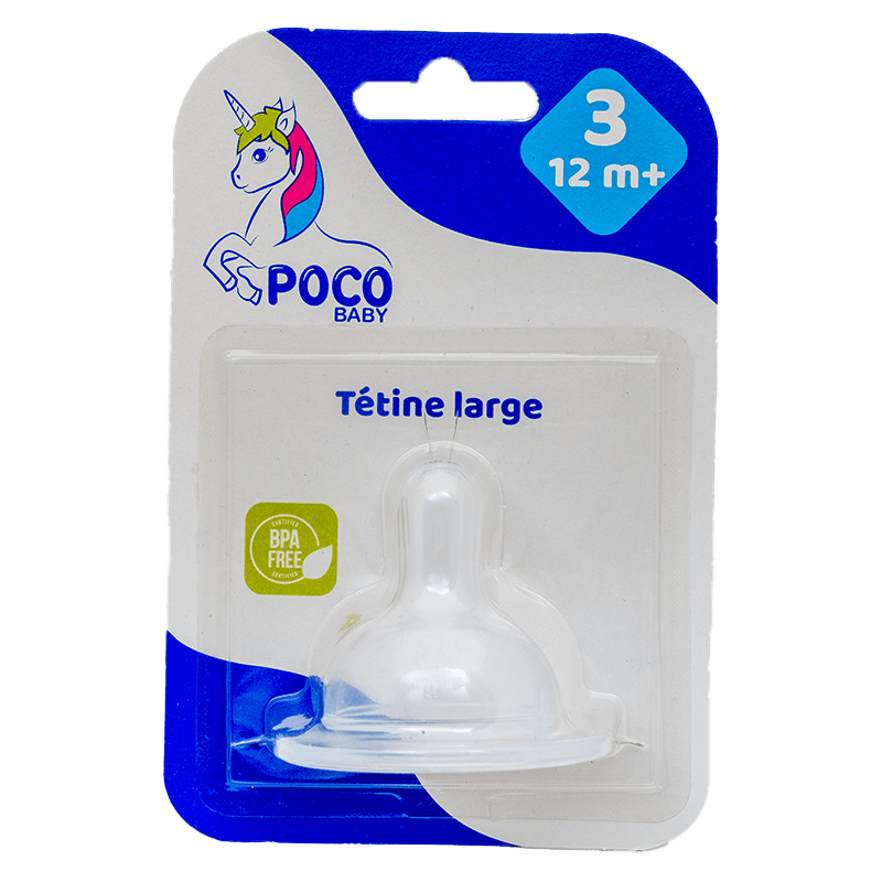 POCO BABY Tetine Large 3eme Age.