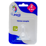 POCO BABY Tetine Souple 2eme Age
