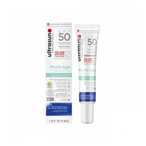 ULTRASUN PHOTO AGE CONTROL FLUID SPF50 40ML.