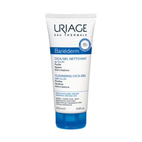 URIAGE BARIEDERM CICA GEL NETTOYANT 200ML