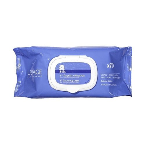 URIAGE BEBE 1ERE LINGETTES NETTOYANTES 70 LINGETTES.