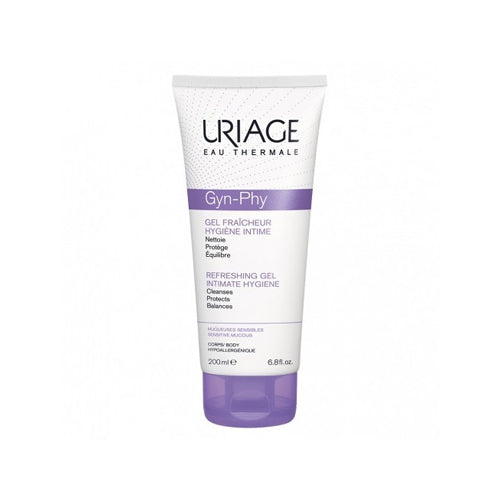 URIAGE GYN-PHY GEL FRAICHEUR HYGIENE INTIME MUQUEUSES SENSIBLES 200ML