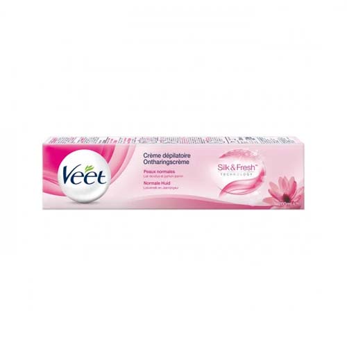 VEET CREME DEPILATOIRE POUR PEAUX NORMALES (rose) , 100ML.