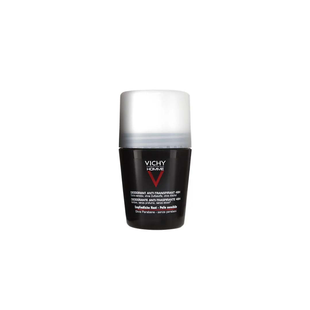 VICHY DEODORANT HOMME PEAUX SENSIBLES, 50ML