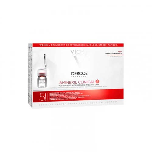 VICHY DERCOS AMINEXIL CLINICAL 5 FEMME 21 AMPOULES