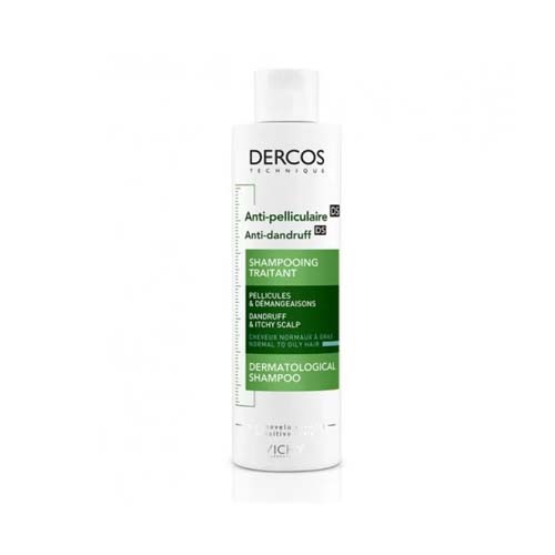 VICHY DERCOS ANTI-PELLICULAIRE CHEVEUX NORMAUX A GRAS 200ML