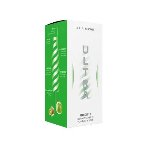 VITAL MINCIVIT ULTRA DRAINEUR POMME ET KIWI 250ML