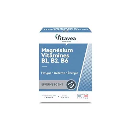 VITAVEA MAGNESIUM B1, B2, B6 EFFERVESCENT 24CP.