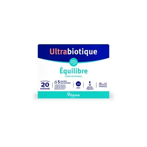 VITAVEA ULTRABIOTIQUE EQUILIBRE 10 GELULES.