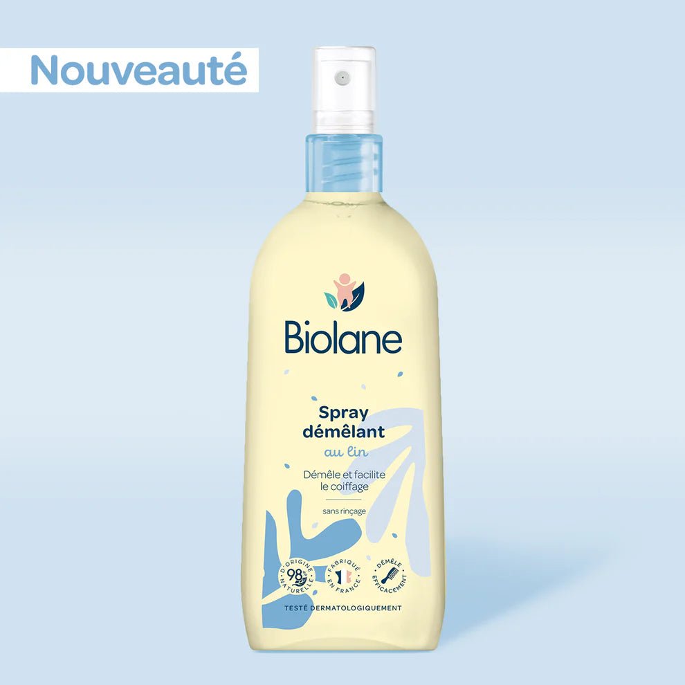BIOLANE Spray démêlant.