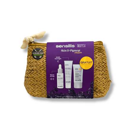 Coffret Sensilis Skin D-Pigment Anti-Taches - Sérum + Crème + SPF50+ Offert