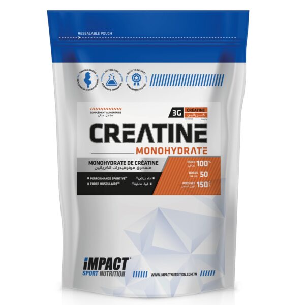 IMPACT Créatine Monohydrate 150g - Format Découverte