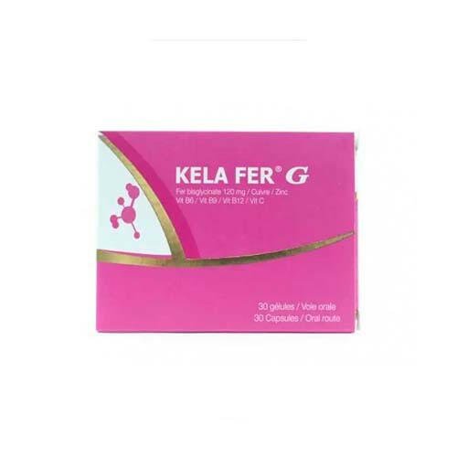 XEN KELA FER G, 30 GELULES.