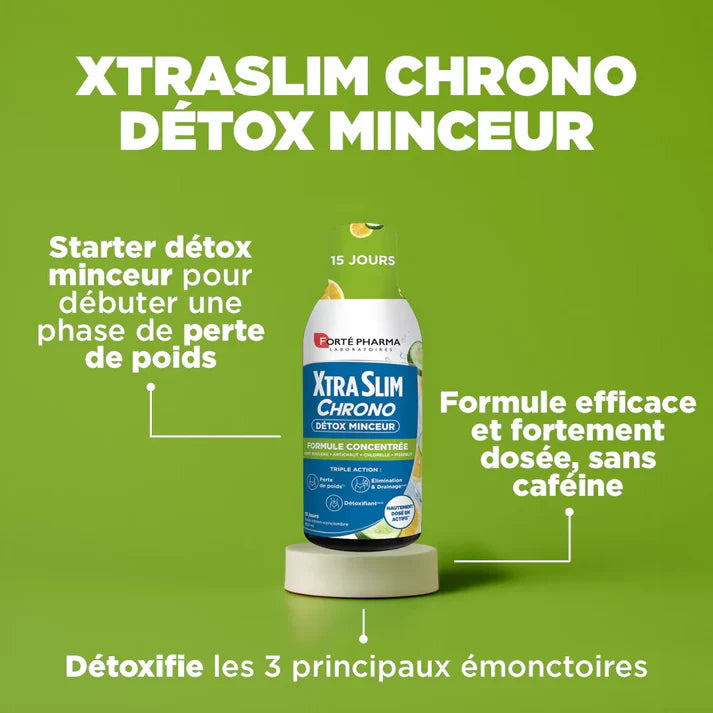XtraSlim Chrono Détox Minceur – attributs et bienfaits
