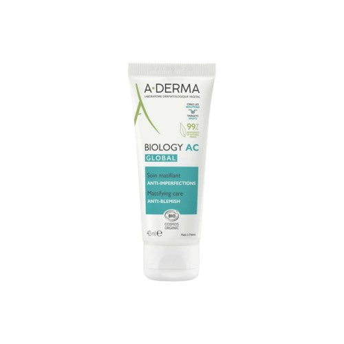 A-DERMA BIOLOGY AC GLOBAL SOIN MAT ANTIIMPERFECTIONS 40ML