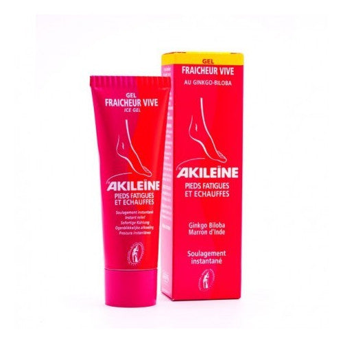 AKILEINE GEL FRAICHEUR PIEDS FATIGUES ET ECHAUFFES 50ML