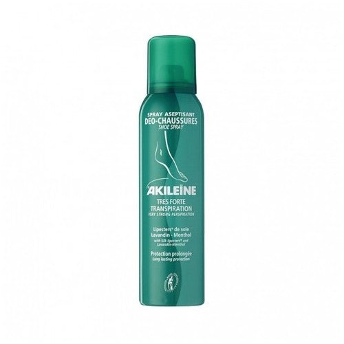 AKILEINE SPRAY ASEPTISANT DEO CHAUSSURES TRES FORTE TRANSPIRATION 150ML.