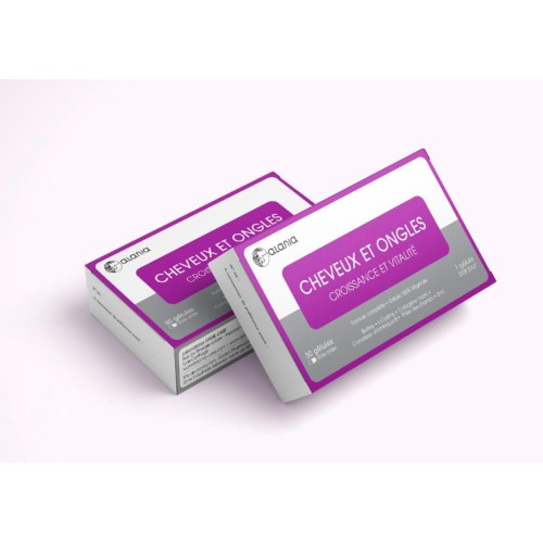 ALANIA CROISSANCE ET VITALITE CHEVEUX ET ONGLES 30 GELULES.